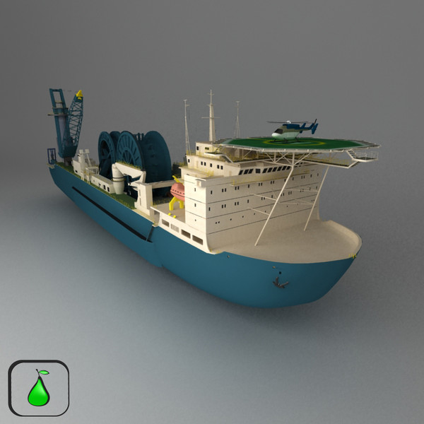 deep water pipe laying max - Pipe Laying Vessel by emma j