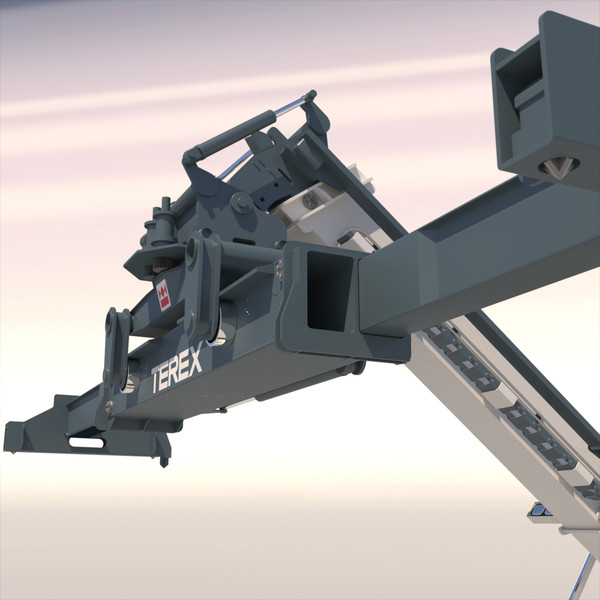 superstacker terex tfc 45 3d model - Super stacker TEREX TFC 45 by ArqArt3D