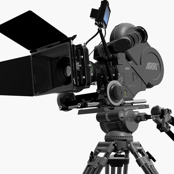 arriflex 435 sachtler film camera 3d max - ARRIFLEX 435 Sachtler by 3DLocker