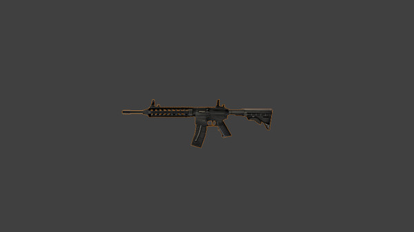assault rifle m15 ar-15 max free - AR-15 UV-Mapped Game Ready by cronixgames