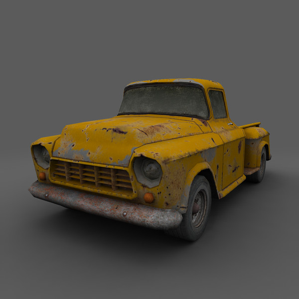3d chevy truck - Chevy Truck 56 by mariusce