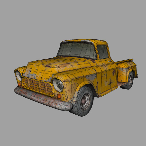 3d chevy truck - Chevy Truck 56 by mariusce