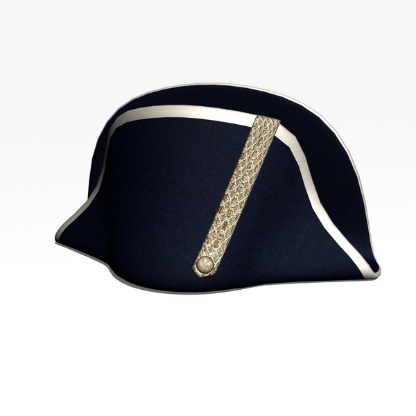 3ds max bicorne hat - Bicorn by mostlysquare