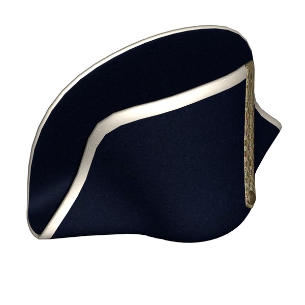 3ds max bicorne hat - Bicorn by mostlysquare
