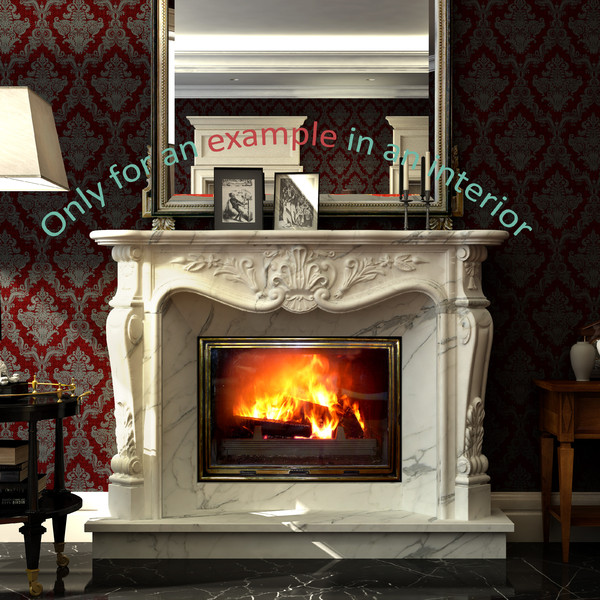 3ds max fireplace 46 versales - Fireplace 46 VERSALES by evgen1986