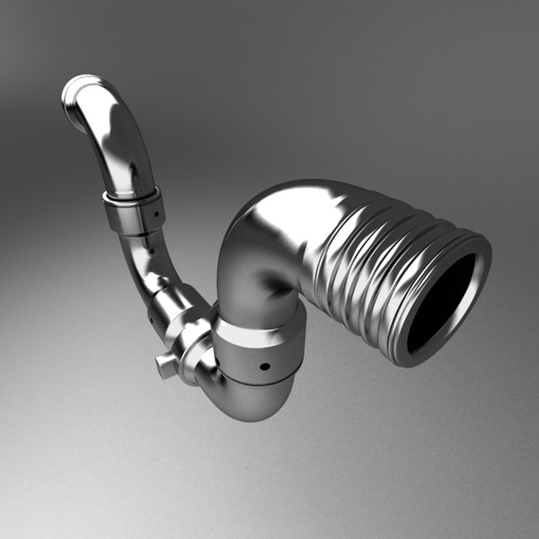 3d model swivel joint flowline - Swivel Flowline Joint by emma j