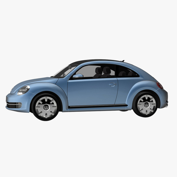 3ds beetle design 2011 - VW Beetle 2012 by DreiDe