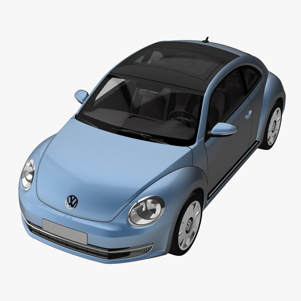 3ds beetle design 2011 - VW Beetle 2012 by DreiDe