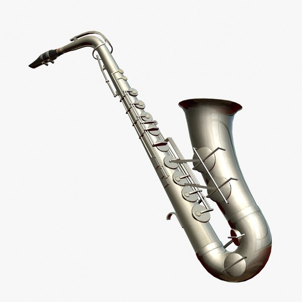 3d saxophone instrument - Saxophone by mostlysquare