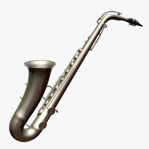 3d saxophone instrument - Saxophone by mostlysquare
