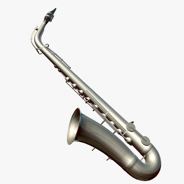 3d saxophone instrument - Saxophone by mostlysquare
