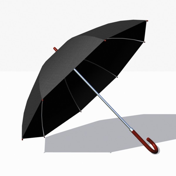 3d umbrella - Umbrella by mostlysquare