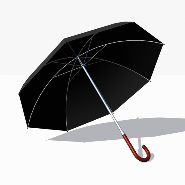 3d umbrella - Umbrella by mostlysquare