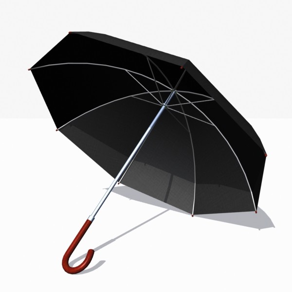 3d umbrella - Umbrella by mostlysquare