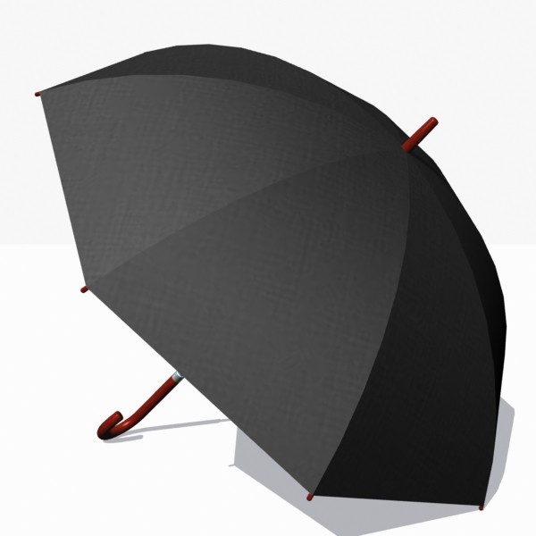 3d umbrella - Umbrella by mostlysquare