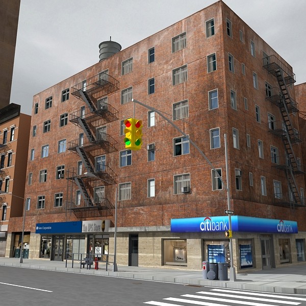 nyc city buildings 3d obj - Nyc Buildings A by Imagework