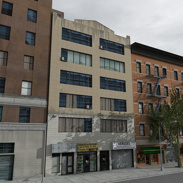 nyc city buildings 3d obj - Nyc Buildings A by Imagework