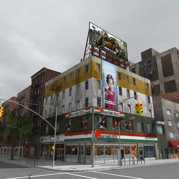nyc city buildings 3d obj - Nyc Buildings A by Imagework
