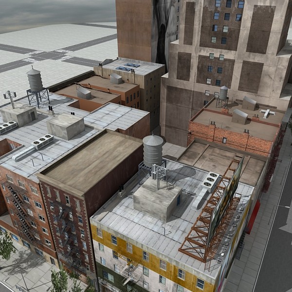 nyc city buildings 3d obj - Nyc Buildings A by Imagework