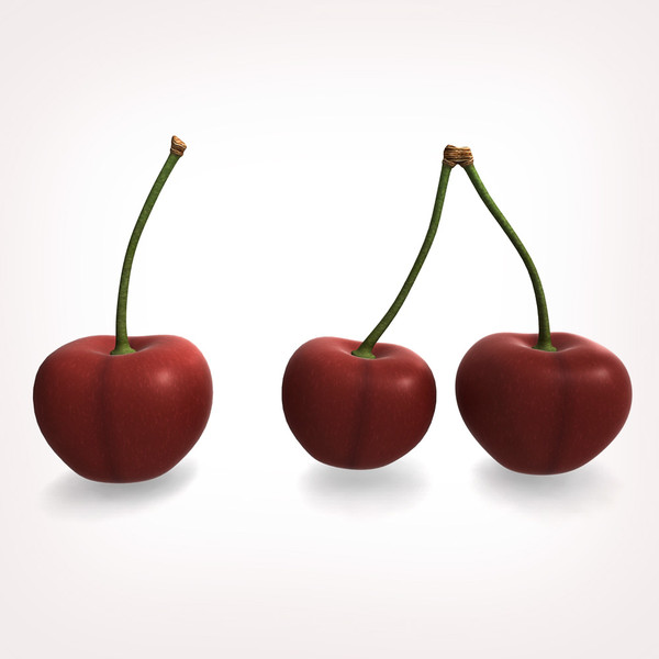 cherries 3d x - cherries by pejey