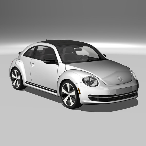 3ds max beetle sport - VW Beetle Sport 2012 by DreiDe
