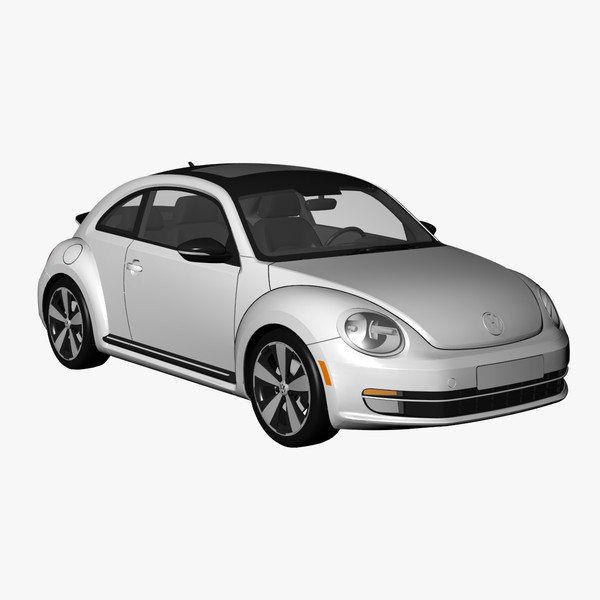 3ds max beetle sport - VW Beetle Sport 2012 by DreiDe