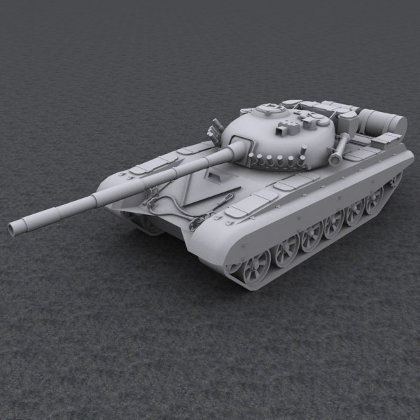3dsmax t-72 tank - T72 Tank by csirkeFrs