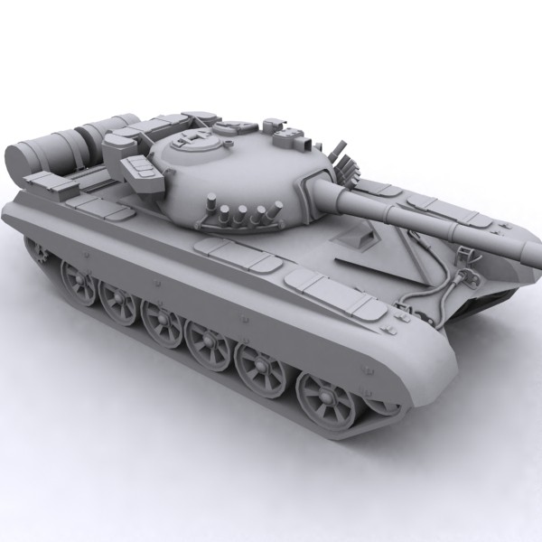 3dsmax t-72 tank - T72 Tank by csirkeFrs