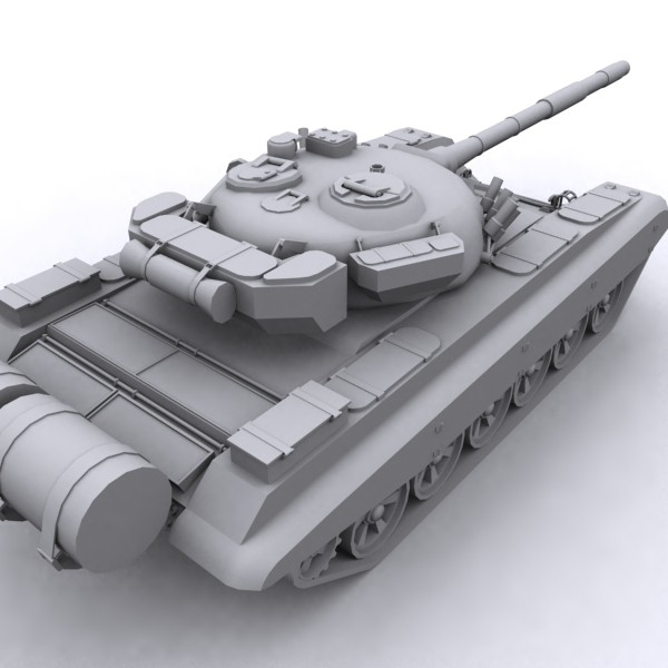 3dsmax t-72 tank - T72 Tank by csirkeFrs