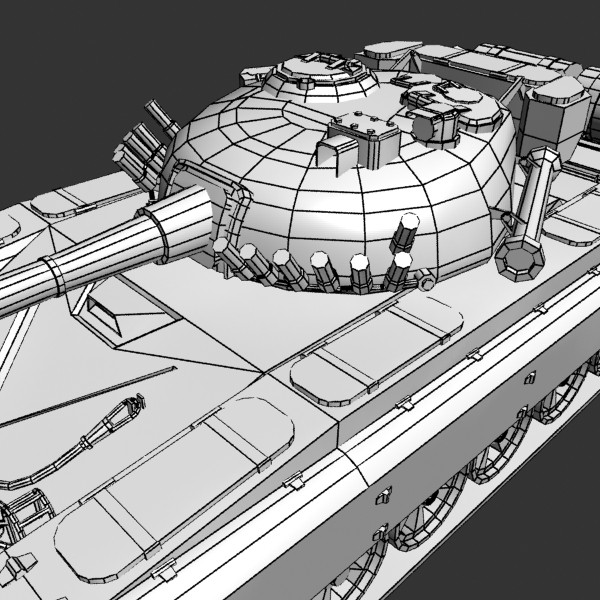3dsmax t-72 tank - T72 Tank by csirkeFrs