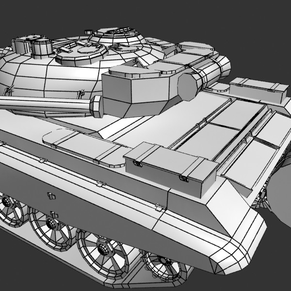 3dsmax t-72 tank - T72 Tank by csirkeFrs