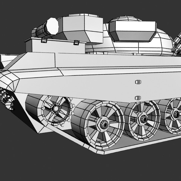 3dsmax t-72 tank - T72 Tank by csirkeFrs