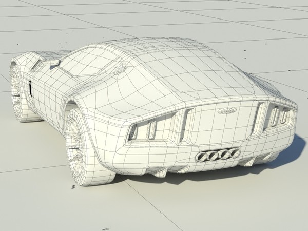 3ds max shelby gr-1 - Ford Shelby GR-1 by laguf