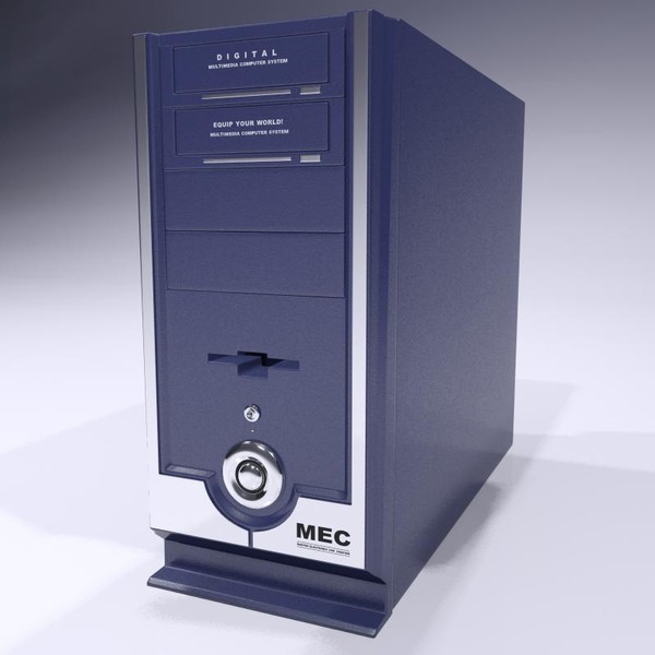3d model computer modelled - Computer 3d model by PROmax_
