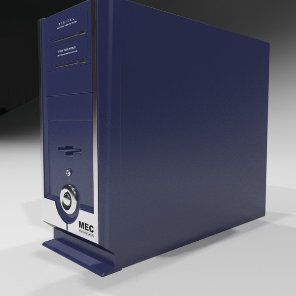 3d model computer modelled - Computer 3d model by PROmax_