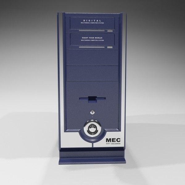 3d model computer modelled - Computer 3d model by PROmax_