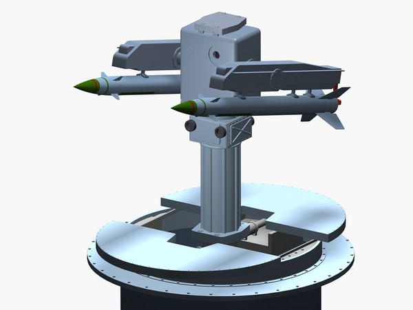 3d model osa-ma sa-n-4a gecko - OSA-M (SA-N-4A_ Gecko) by selena3D