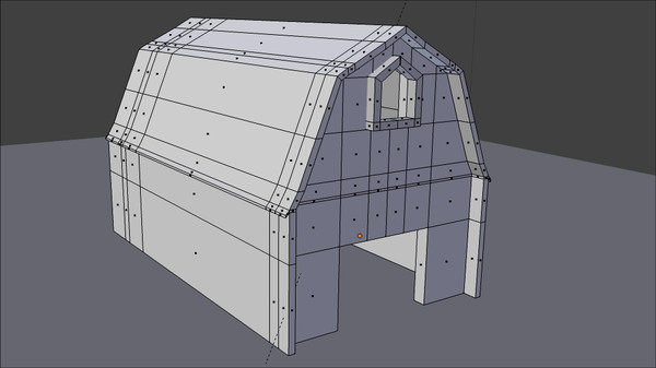 3d low-poly barn model - Barn by uniquedesign71