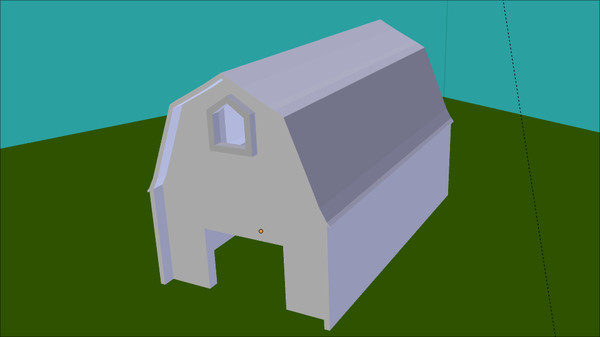 3d low-poly barn model - Barn by uniquedesign71