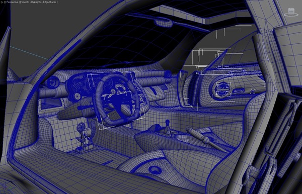 3d pagani zonda tricolore model - Pagani Zonda Tricolore by cg.laboratory