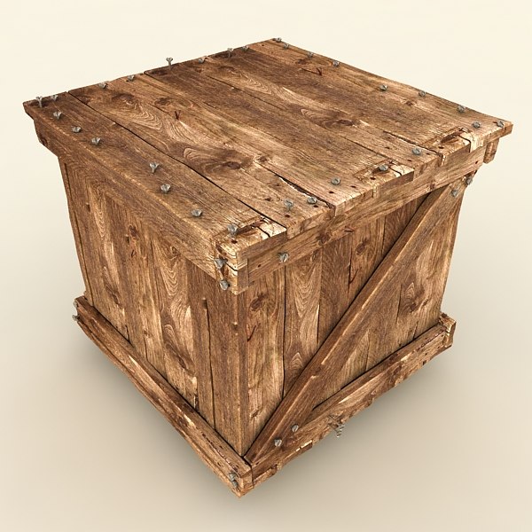 3d model wooden crates wood - wooden crates collection (2) by Litarvan