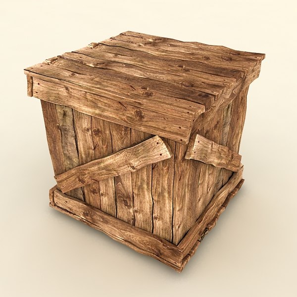 3d model wooden crates wood - wooden crates collection (2) by Litarvan