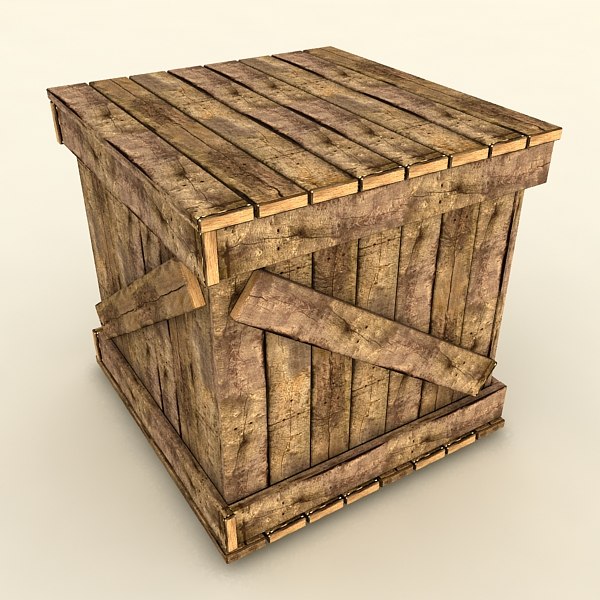3d model wooden crates wood - wooden crates collection (2) by Litarvan