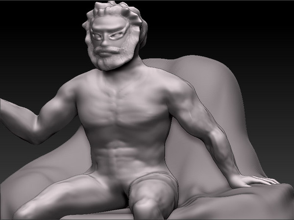 3ds max poseidon - poseidon by donkiman