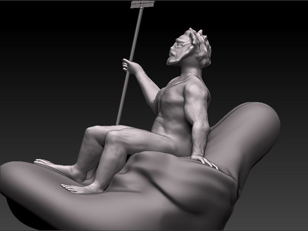 3ds max poseidon - poseidon by donkiman