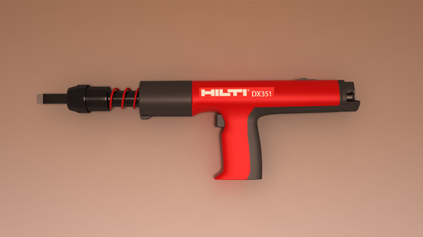 3ds max set hilti dx 351 - Hilti DX 351 BT by emkei