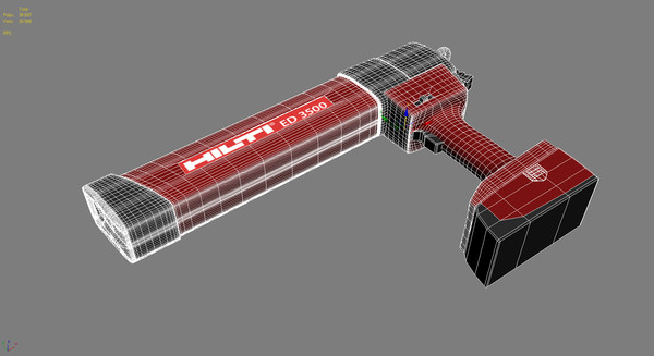 3d displace hilti ed 3500 model - Hilti ED 3500 by emkei