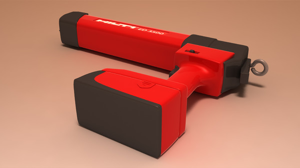3d displace hilti ed 3500 model - Hilti ED 3500 by emkei