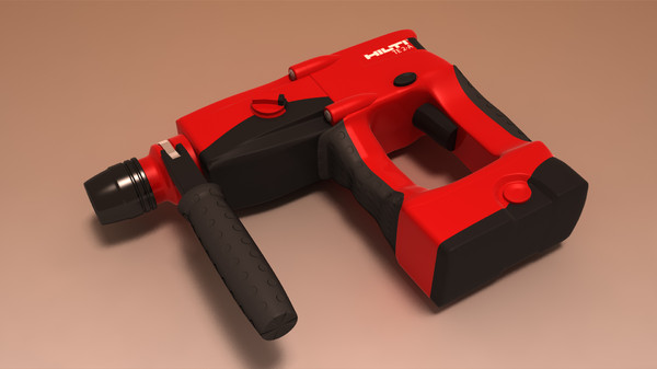 maya battery drill hilti te2a - Hilti TE2A battery drill by emkei
