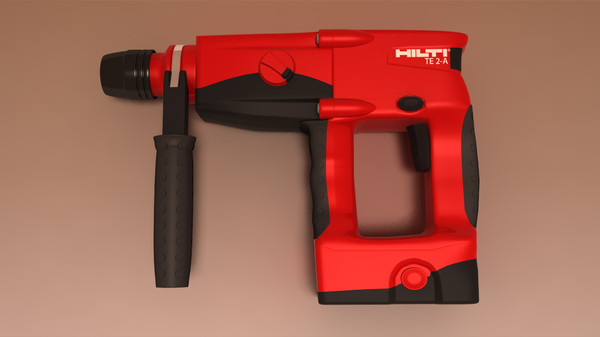 maya battery drill hilti te2a - Hilti TE2A battery drill by emkei